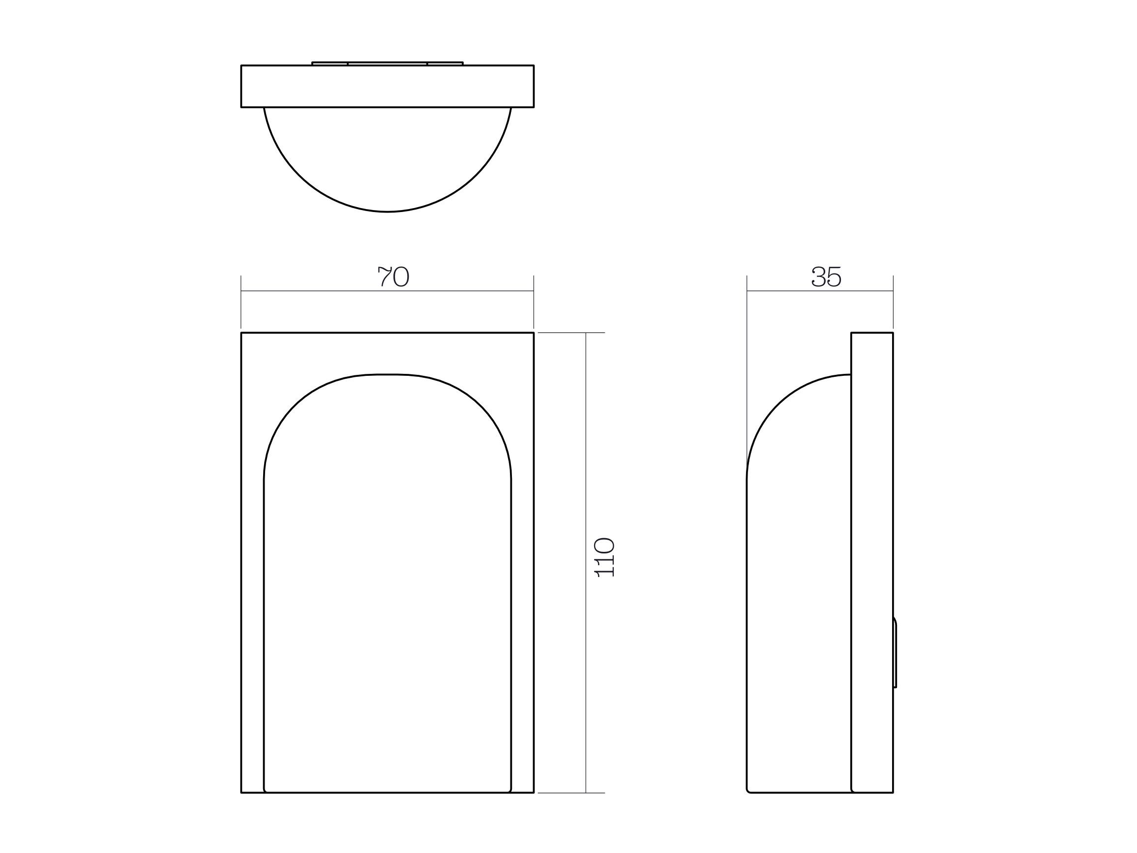 Светодиодный настенный светильник ADesignStudio Coast &amp ARCH-00112243 - Вид №6