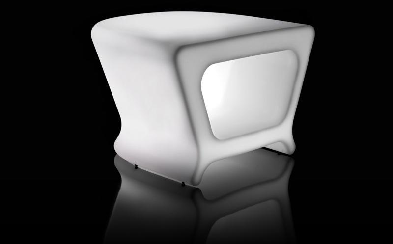 VONDOM Садовый журнальный столик / садовый стул из полиэтилена Pal sun-id-1458205 - Вид №4