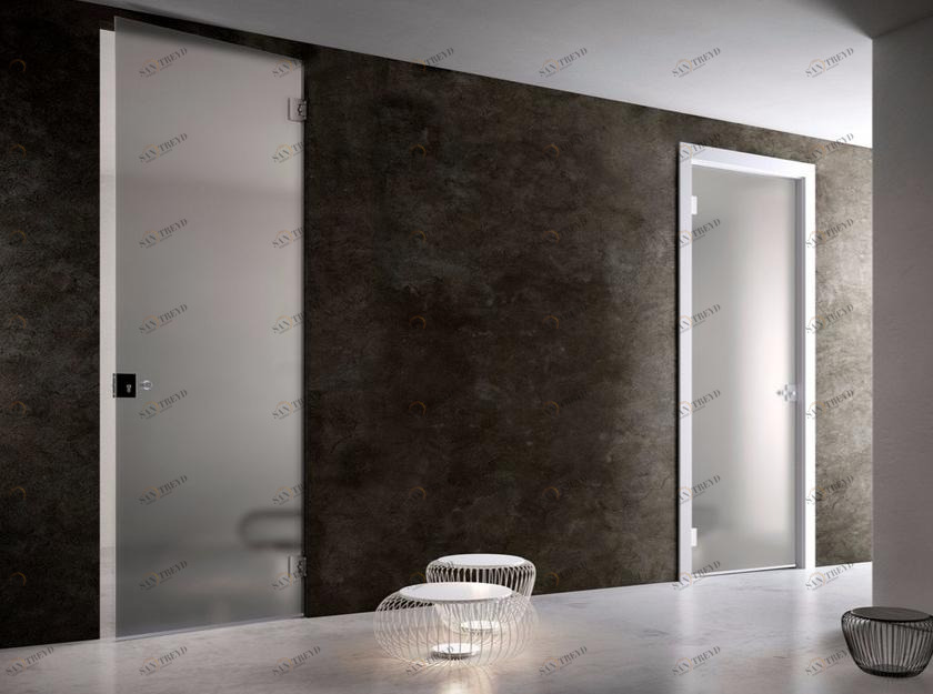 GAROFOLI Распашная стеклянная дверь sun-id-1511362