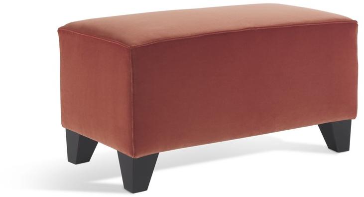 Gianfranco Ferré Home Прямоугольный пуф из ткани с обивкой Cardiff Caf.562.a - Вид №1