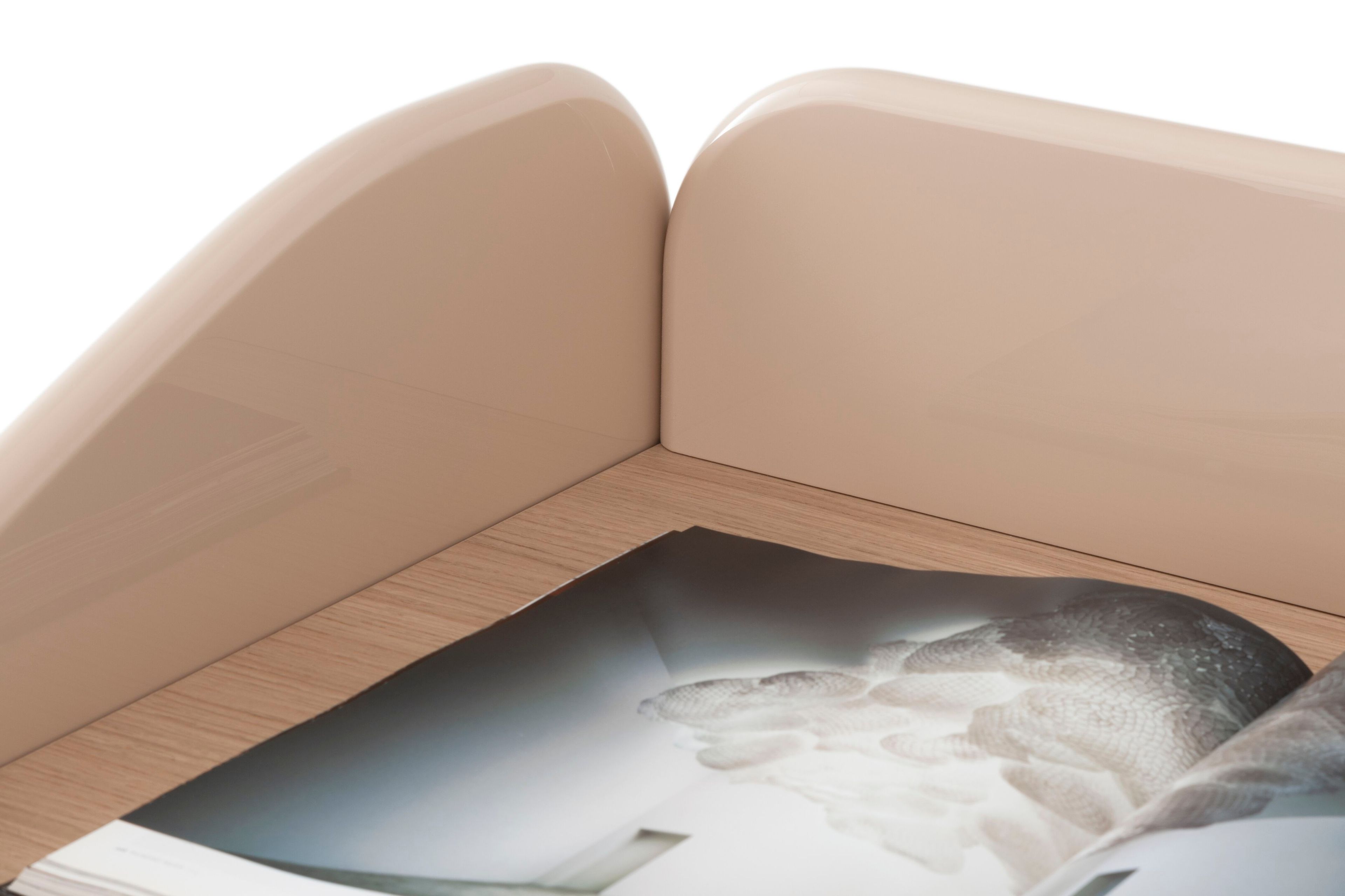 Шкаф из дуба с распашными дверями Morica Design INTARSIO ARCH-00037289 - Вид №8