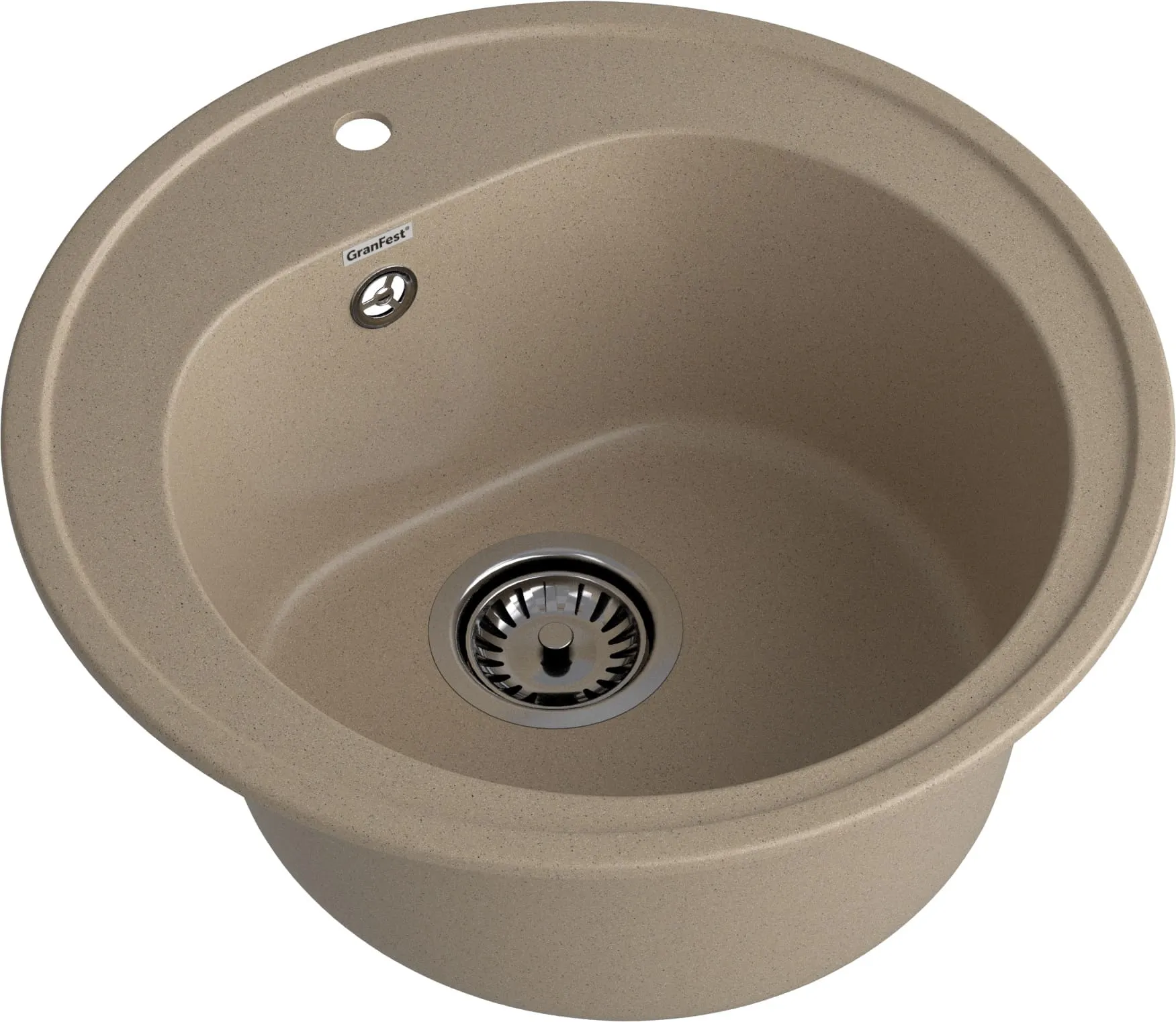 Кухонная мойка Искусственный камень RONDO S63 GranFest R-510-S63 - Вид №2
