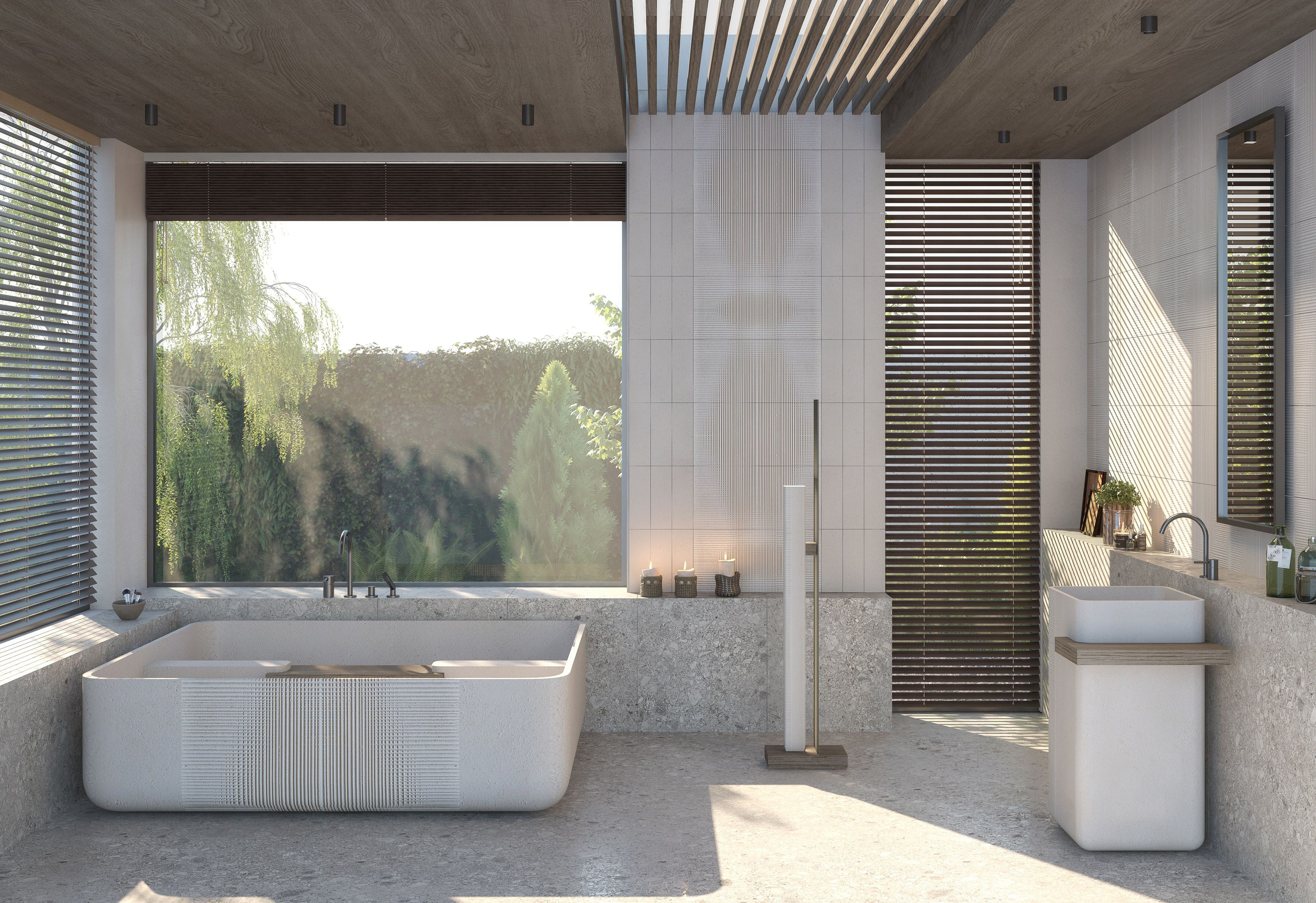 Торшер из натурального камня Davani Meridian ARCH-00065898 - Вид №3