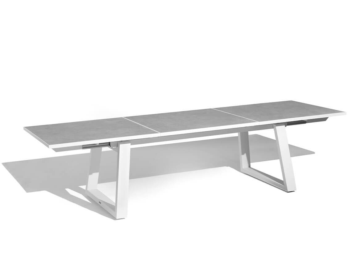 Алюминиевый выдвижной садовый стол с керамической столешницей Les Jardins® ранчо ARCH-00067378