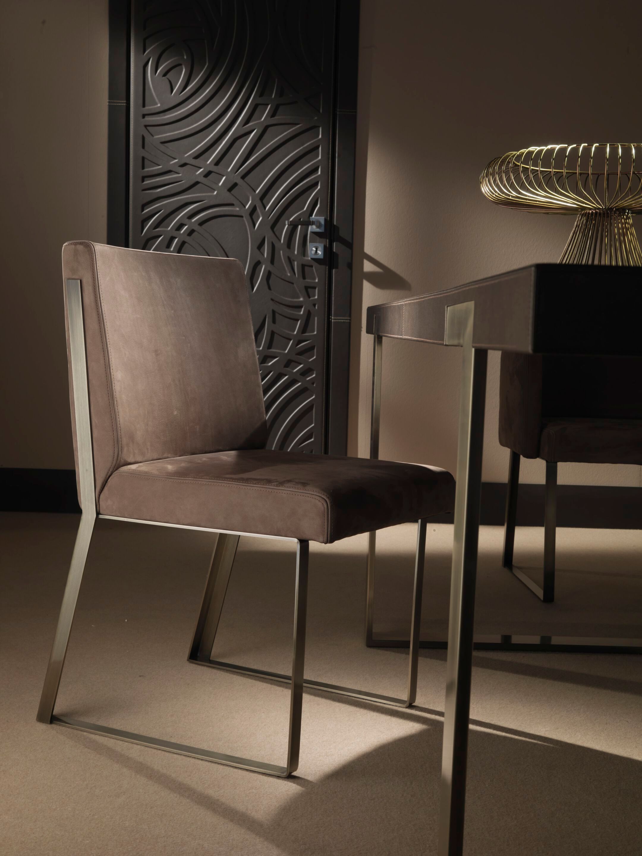 Кожаный стул для салазок Casa Covre Palio ARCH-00012110 - Вид №4