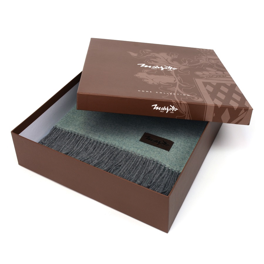 Плед Ermes, 130х180 см, серо-голубой MARZOTTO ERMES1630 - Вид №2