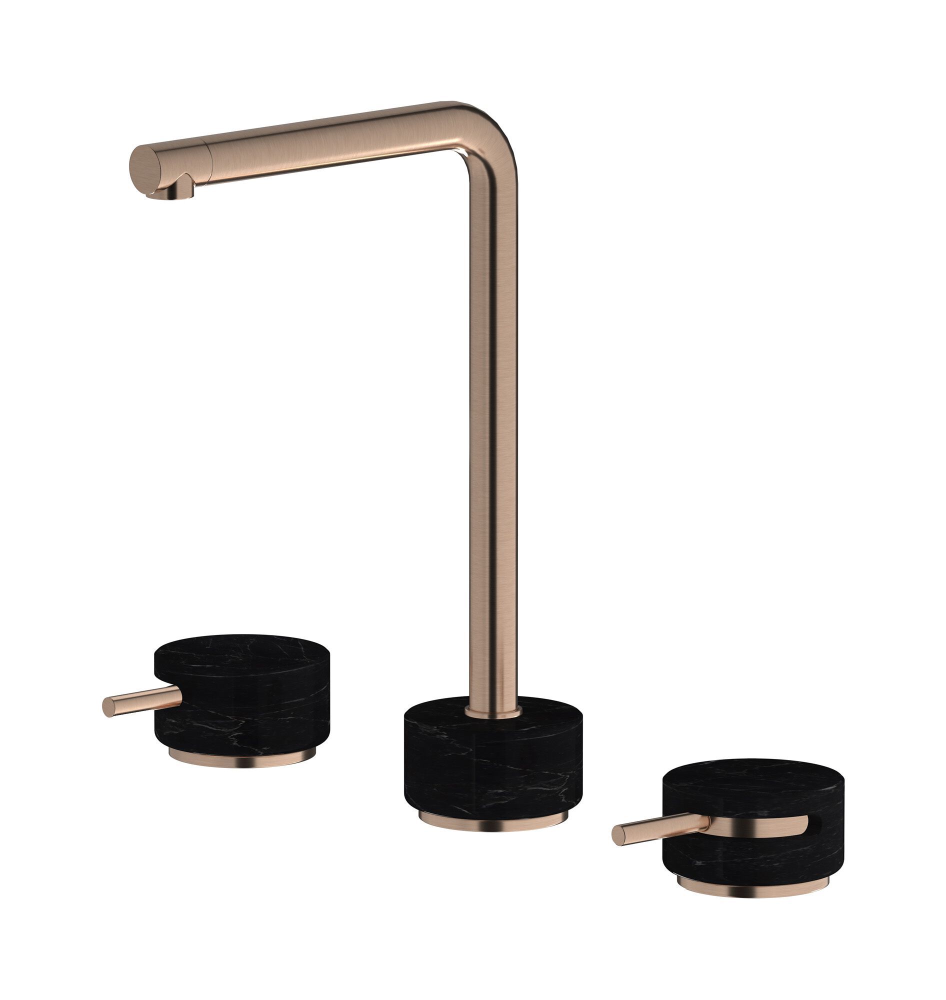 Смеситель для раковины с 3 отверстиями для мраморной столешницы IB мрамор + мрамор Elle ARCH-00027172 - Вид №21