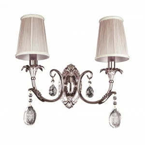 Бра Lightstar Cappa 691624 LIGHTSTAR  077293 Бежевый;прозрачный;серебро