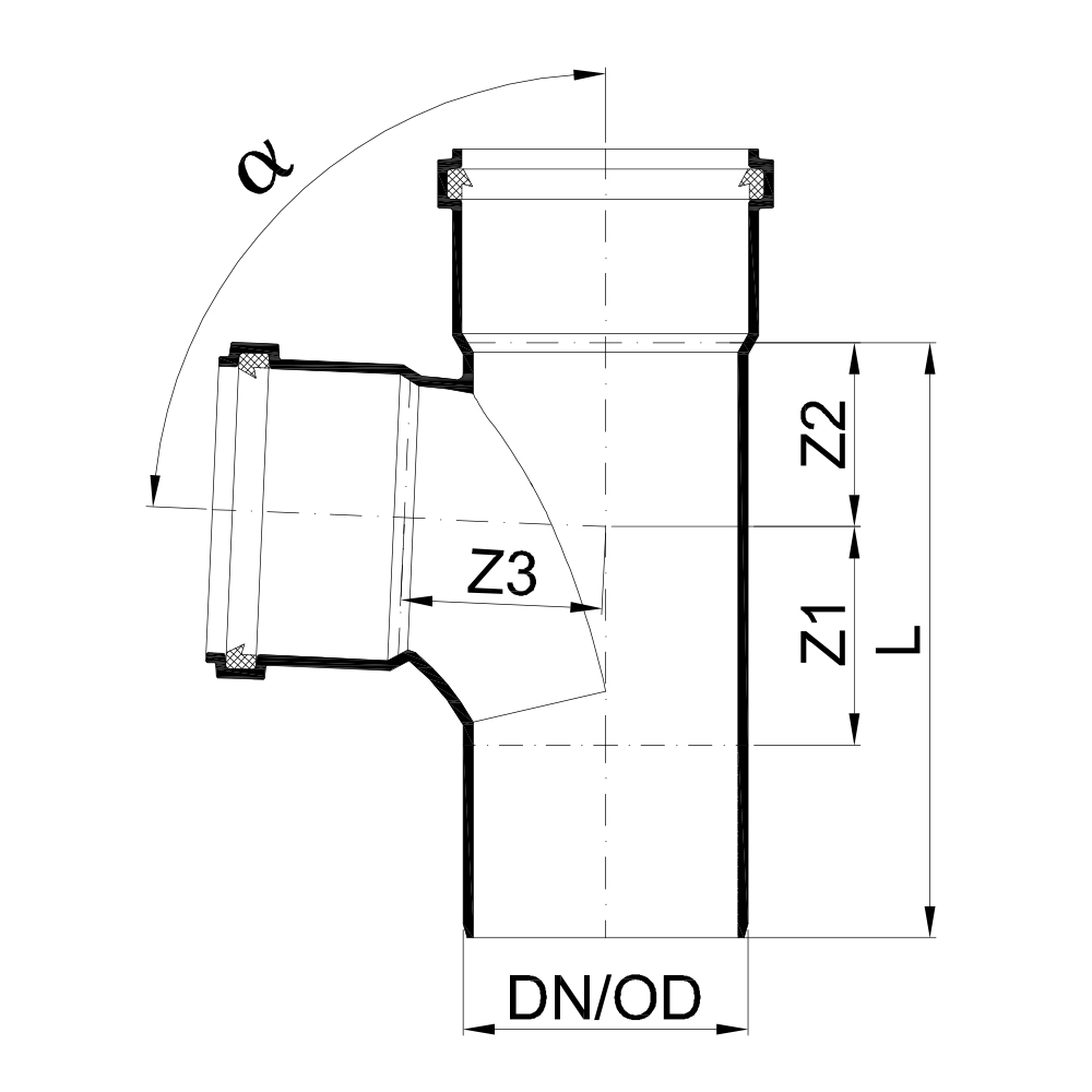 02838 Крестовины Tece  - Вид №1