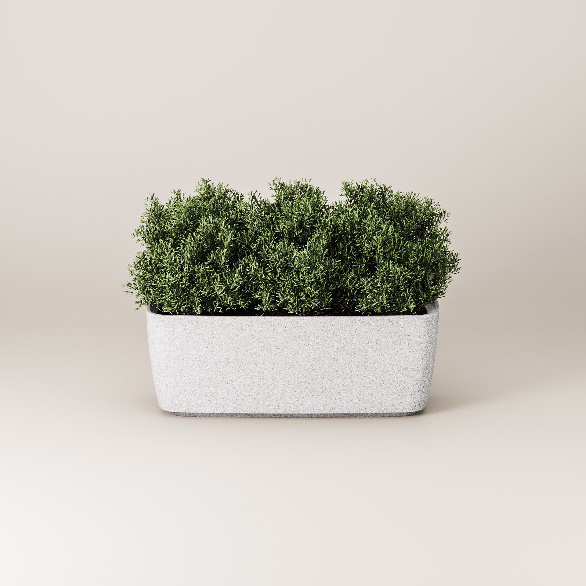 Прямоугольная бетонная плантатор Kremen ARCH-00097295 - Вид №2