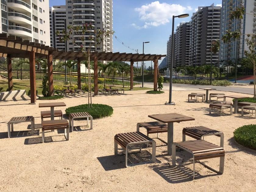 mmcité1 Садовый стул из алюминия и дерева Portiqoa Pqa152  - Вид №6