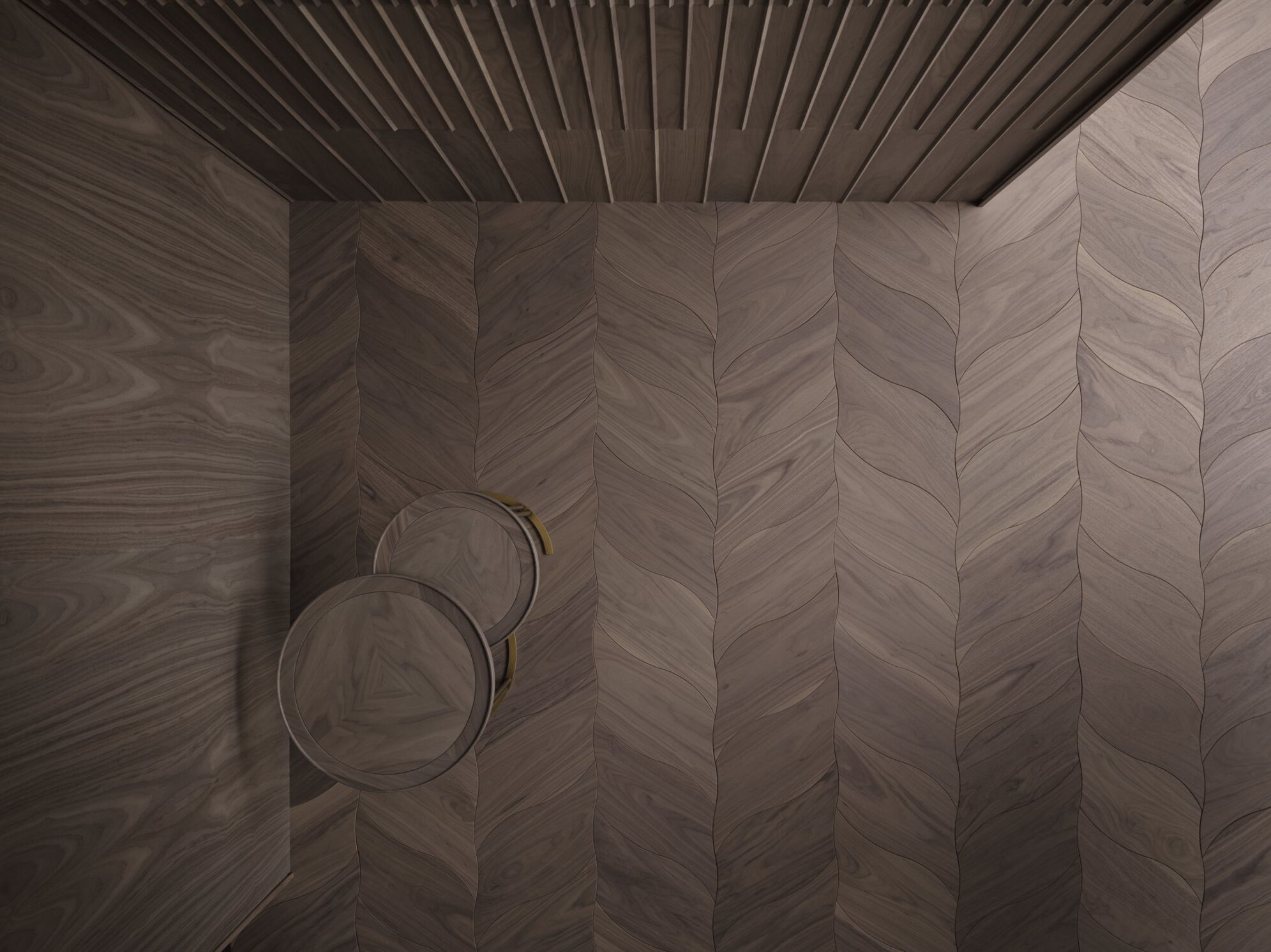 Пол из американского ореха FOGLIE D'ORO Colorsense ARCH-00012046