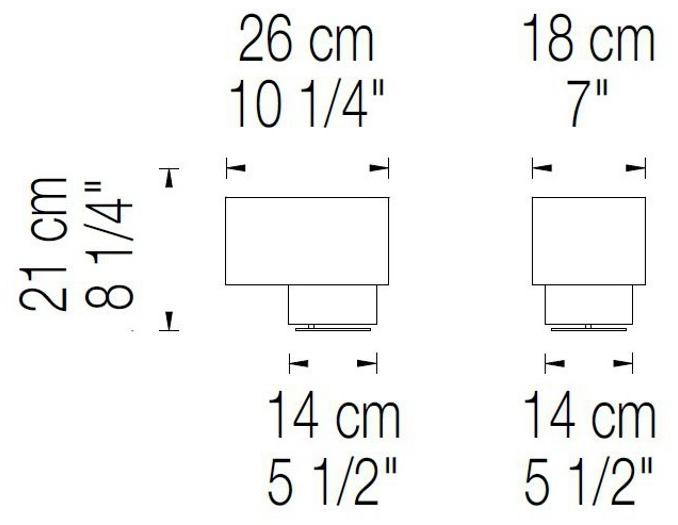 fambuena Галогенная настольная лампа Paso doble 9005 / 9006 - Вид №2