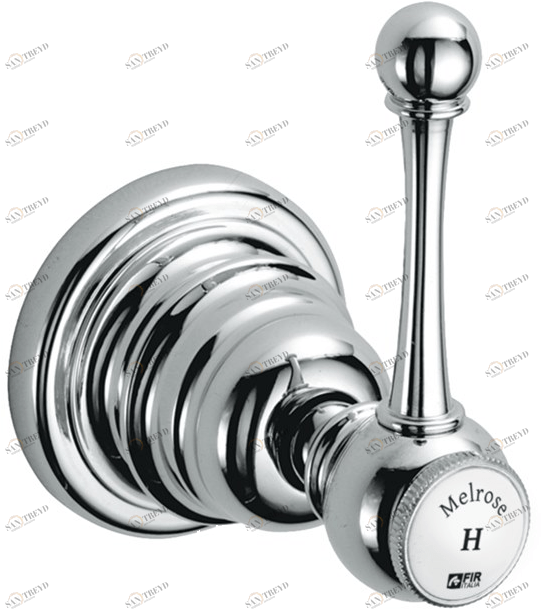 Fir Italia Настенный пульт дистанционного управления из хромированной латуни Melrose 70 sun-id-1412930