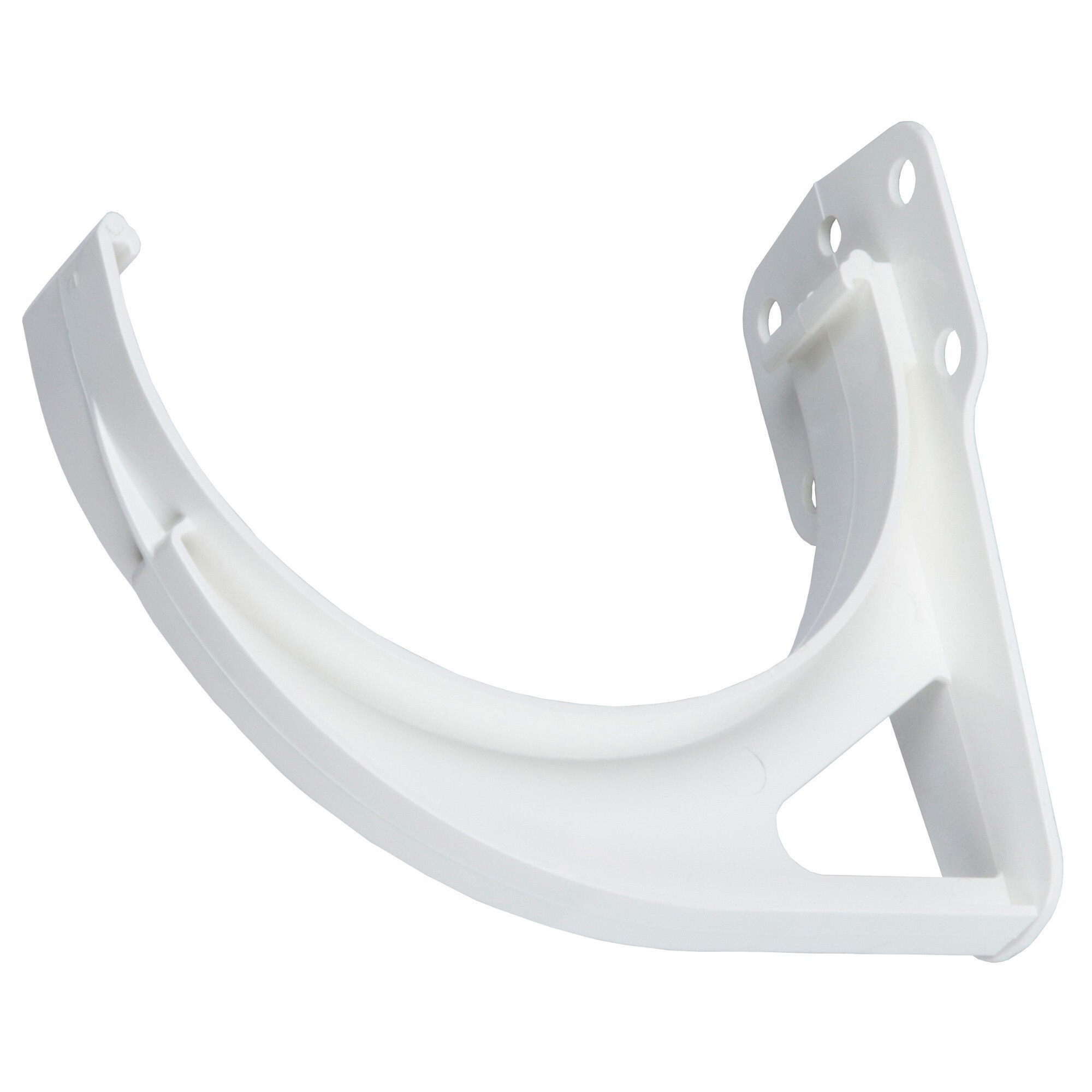 81930131 Кронштейн желоба Dacha 120 мм белый STLM-0014096 DÖCKE 