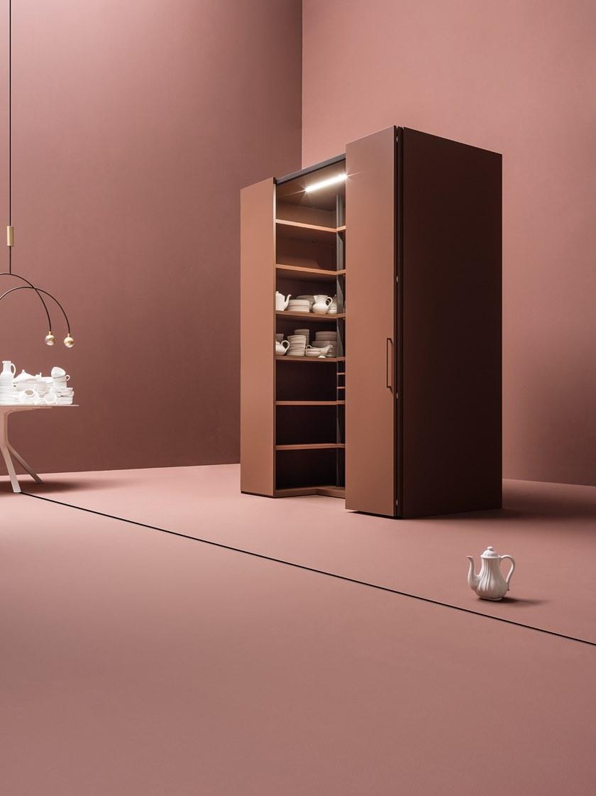 Caccaro Гардеробная из дерева и стекла Camerino sun-id-1494441 - Вид №8