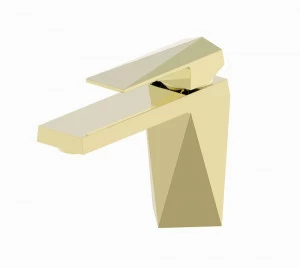 Смеситель для ванной комнаты на раковину низкий ICEBERG F176110G bravat