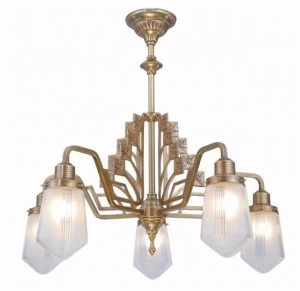 Patinas Lighting Люстра из латуни ручной работы Linz