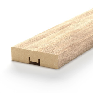 Интерьерная Рейка МДФ Stella Планкен Standard Дуб Сонома 16*60*2700 (уп.6 шт.) STSR-841