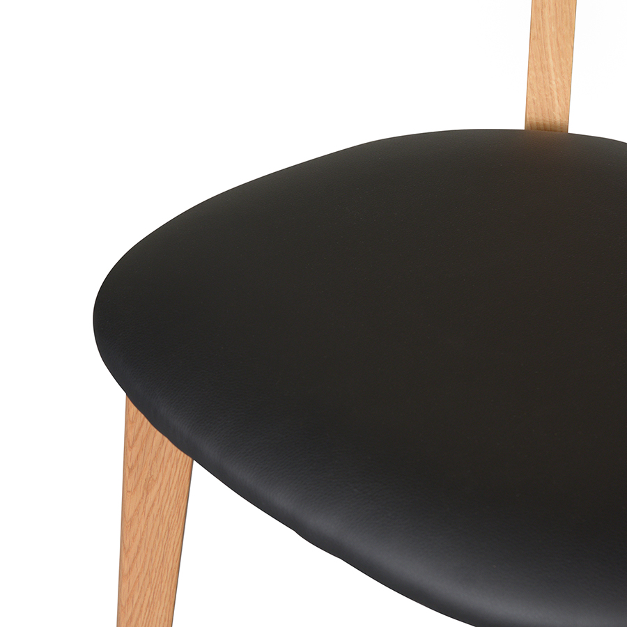 26880200 Стул , pero, pu-кожа, черный Unique Furniture  - Вид №27