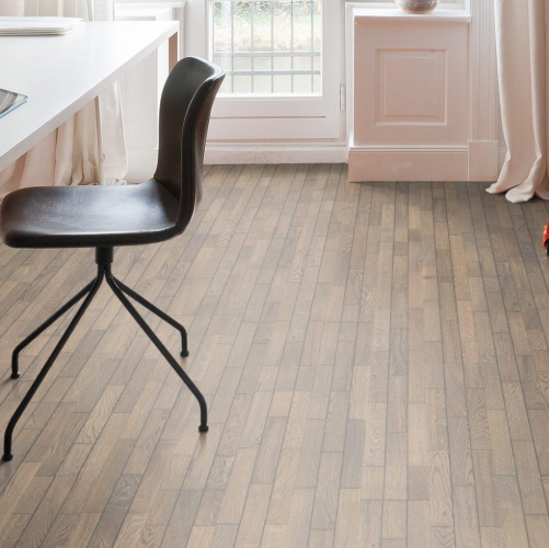 Паркетная доска Haro 4000 Series Top connect Табакко-Серый Терра Ретро структурированный Дуб Рустик с брашью (Текстурированная) 2200х180 мм 532982 - Вид №1