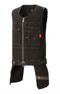 62597 Жилет  черный Union Space  Летняя спецодежда  размер 44-46