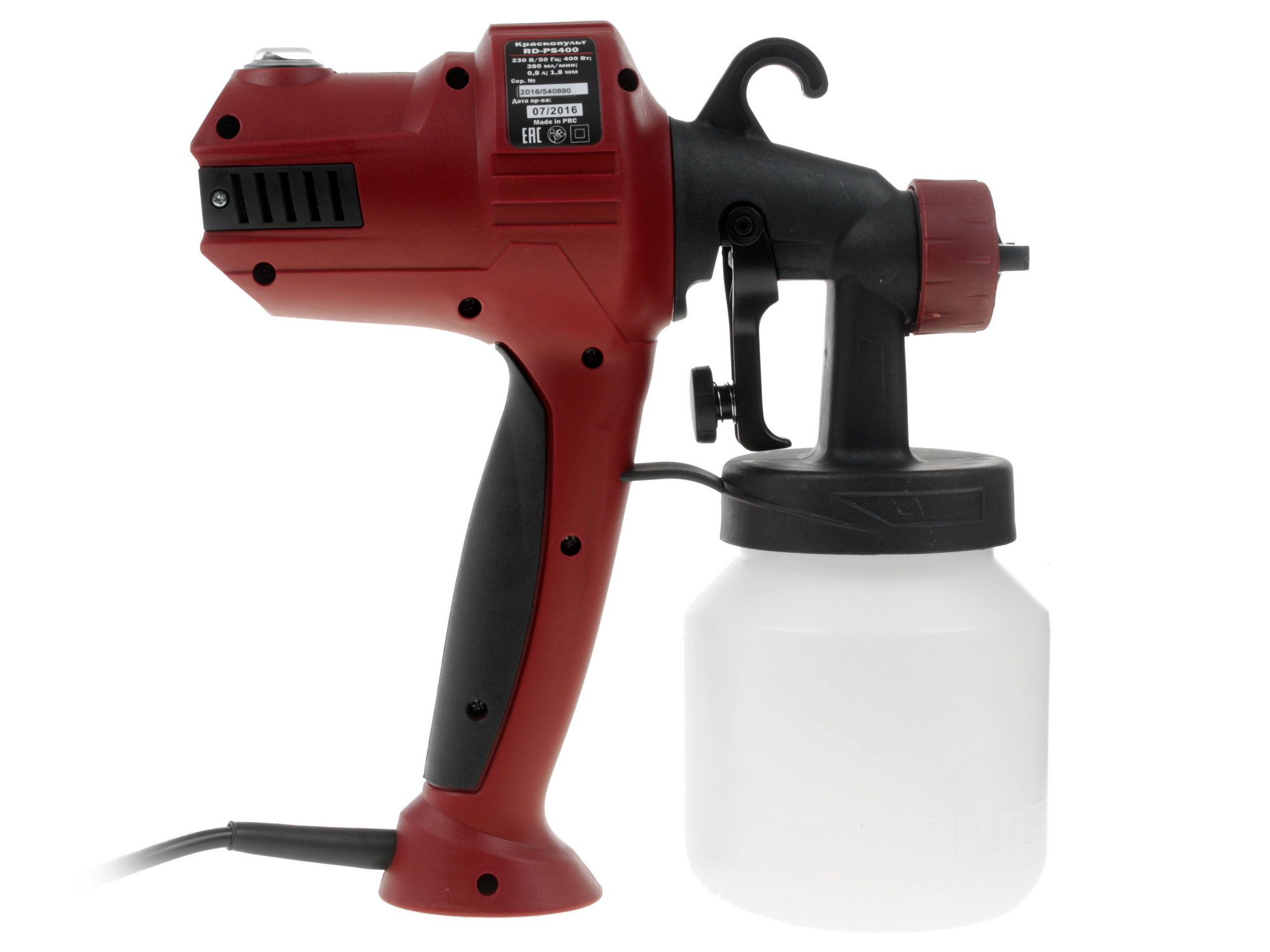 Краскопульт RedVerg RD-PS400 1070270 STDN-0098534 - Вид №2