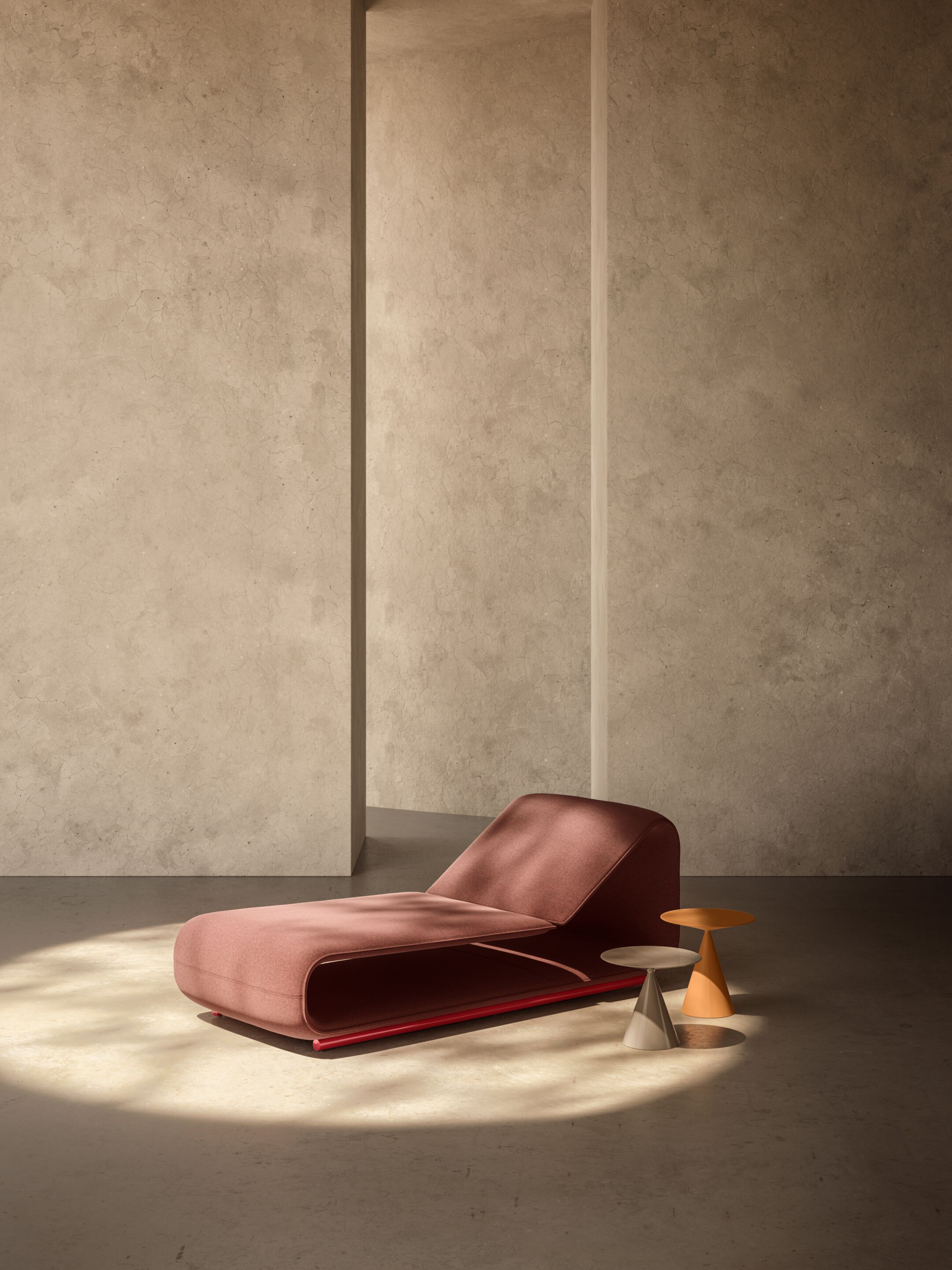 Кожаный шезлонг Desalto клип ARCH-00125719 - Вид №2