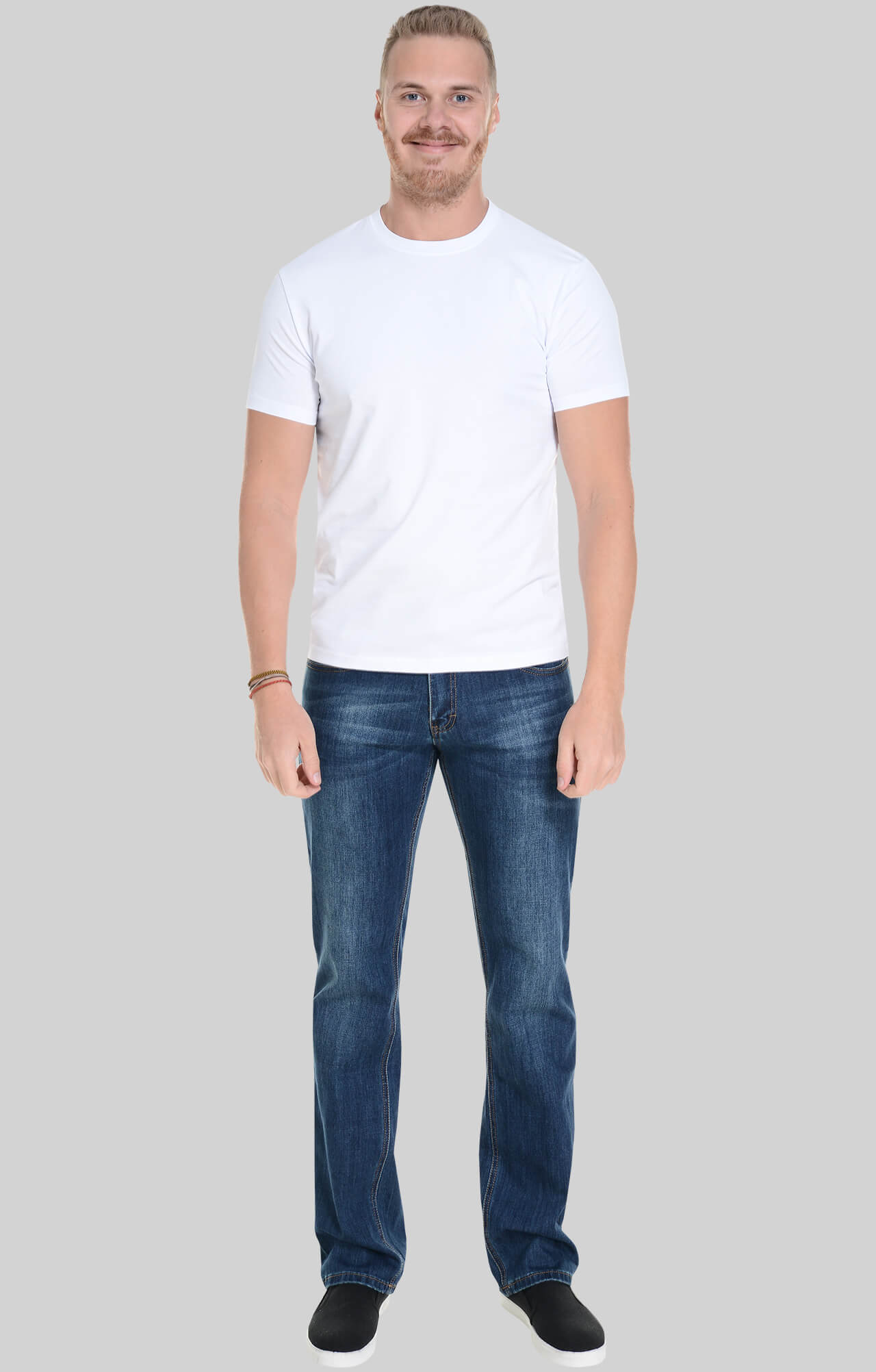 62091 Футболка мужская белая LUXE  Одежда для официантов  размер M  - Вид №5