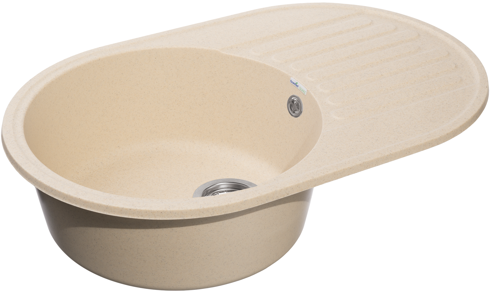 Кухонная мойка Кварц QUARZ S414 GranFest 18-S414 - Вид №2