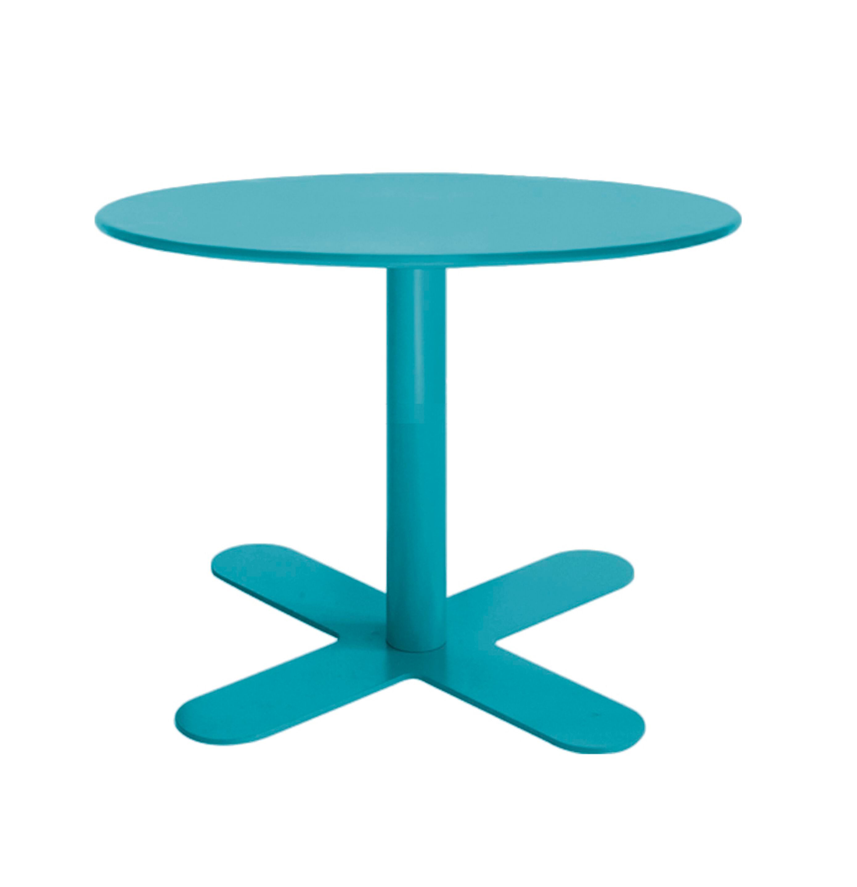 Круглый садовый столик из оцинкованной стали iSimar Антиб ARCH-00125726 - Вид №8