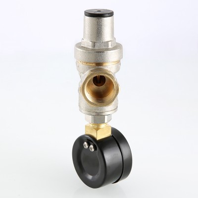 VT.088.N.0455 Редуктор давления поршневой с манометром Valtec 1/2"  - Вид №6