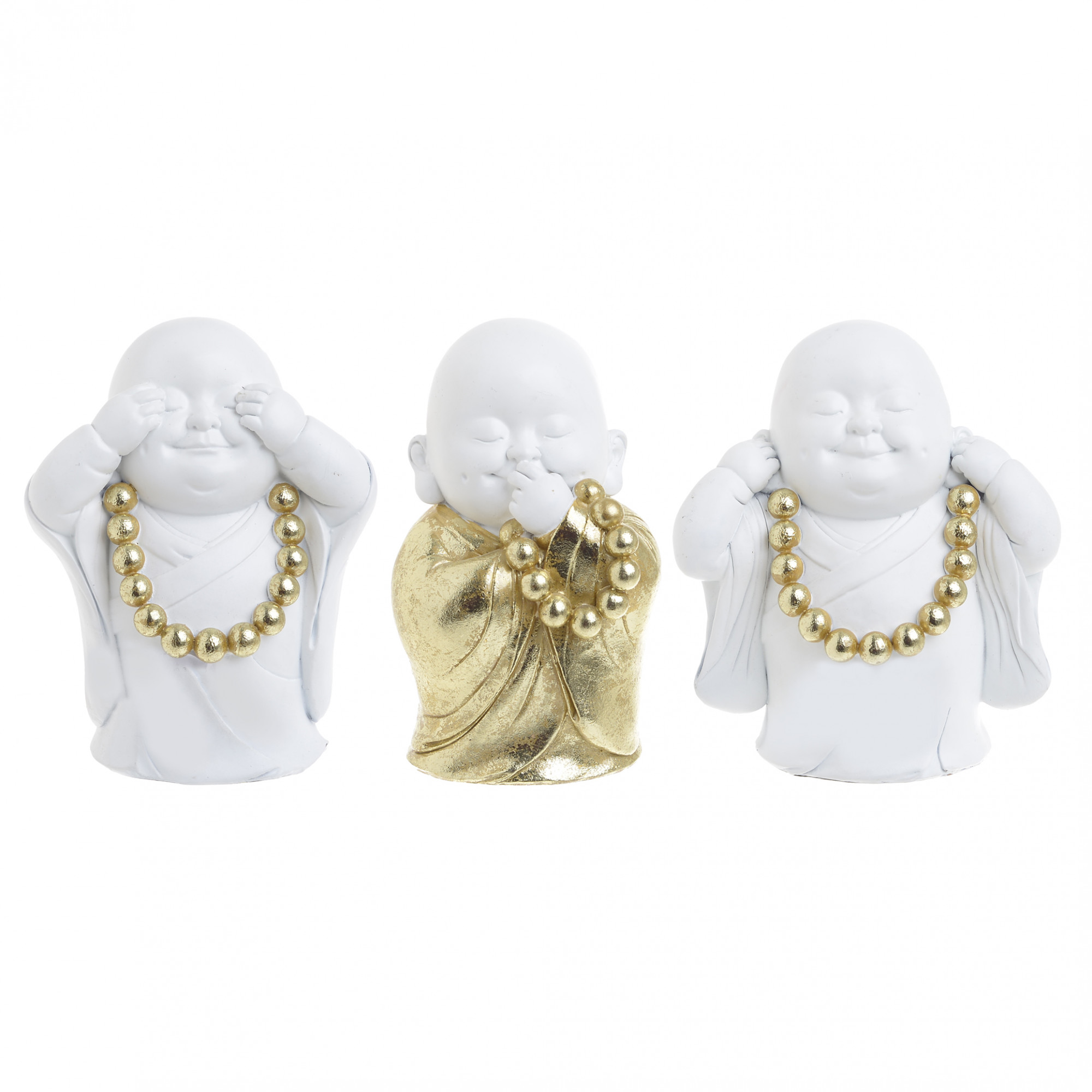 3870211.0104 ДЕКОР НАСТОЛЬНЫЙ BUDDHA, НАБОР 3 ШТ TO4ROOMS 