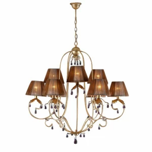 Люстра Volga от Schuller золото 61-0849 SCHULLER ДИЗАЙНЕРСКИЕ 247007 Золотой