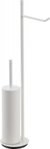 969(24) Stil Haus Hashi, cтойка: бумагодержатель + ерш металлический, цвет белый матовый