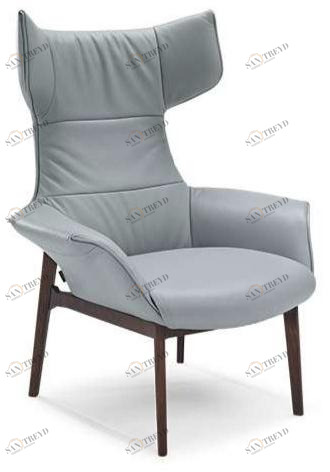 Natuzzi Кресло в коже sun-id-1375775