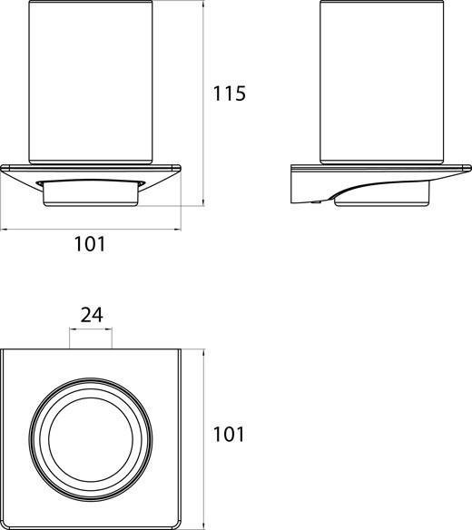 Emco Bad Doorspazzolino стена Art sun-id-1358849 - Вид №9