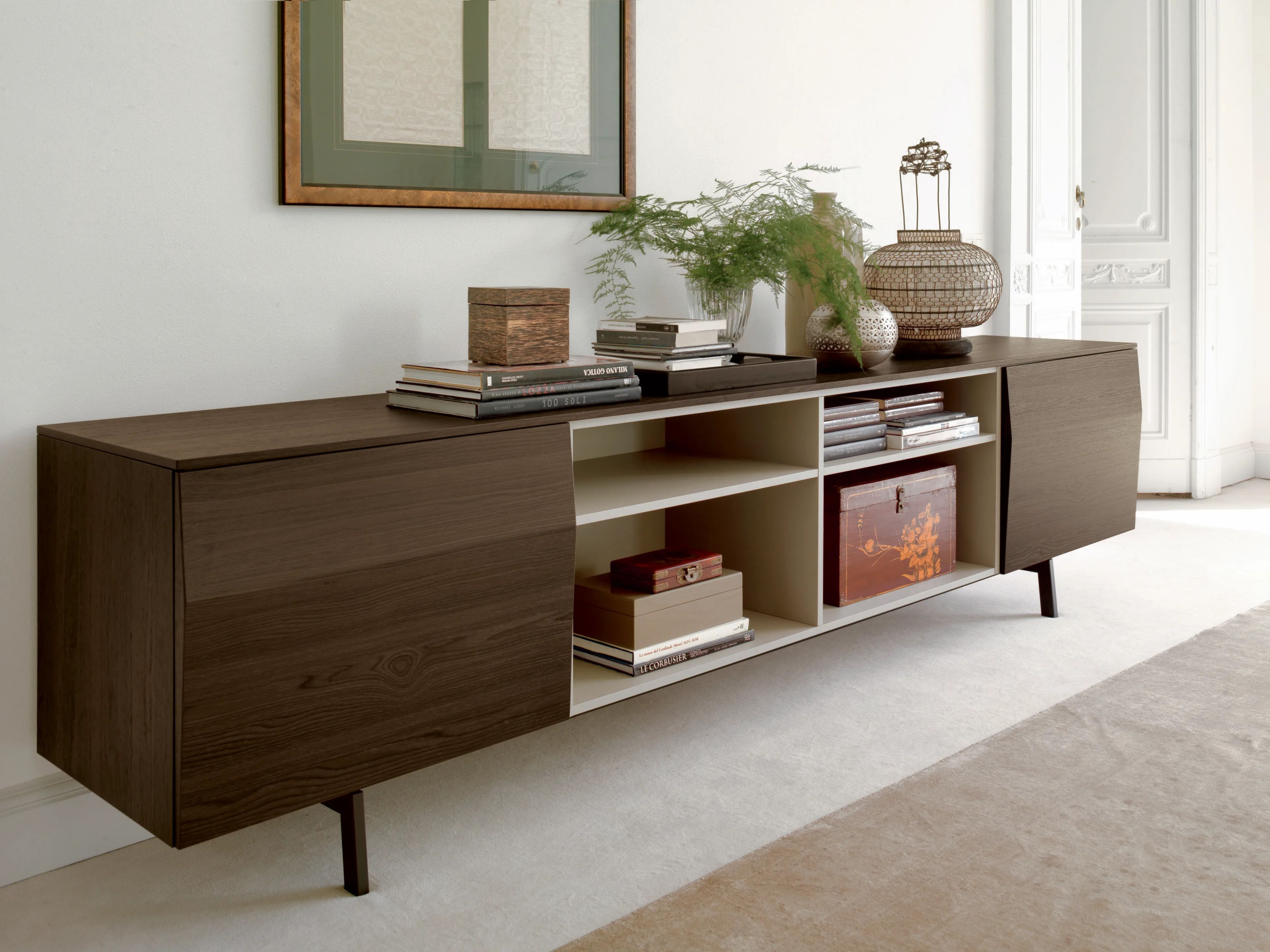 Деревянный шкаф с распашными дверцами и ящиками Bontempi Casa AMSTERDAM ARCH-00013550 - Вид №1