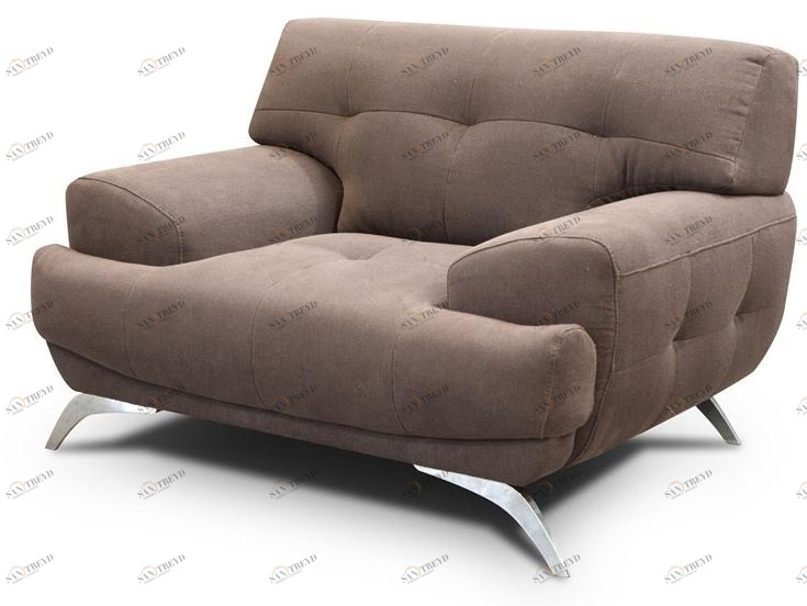 Rossini Sofas Стеганое кожаное кресло с подлокотниками Tuscany sun-id-1347842
