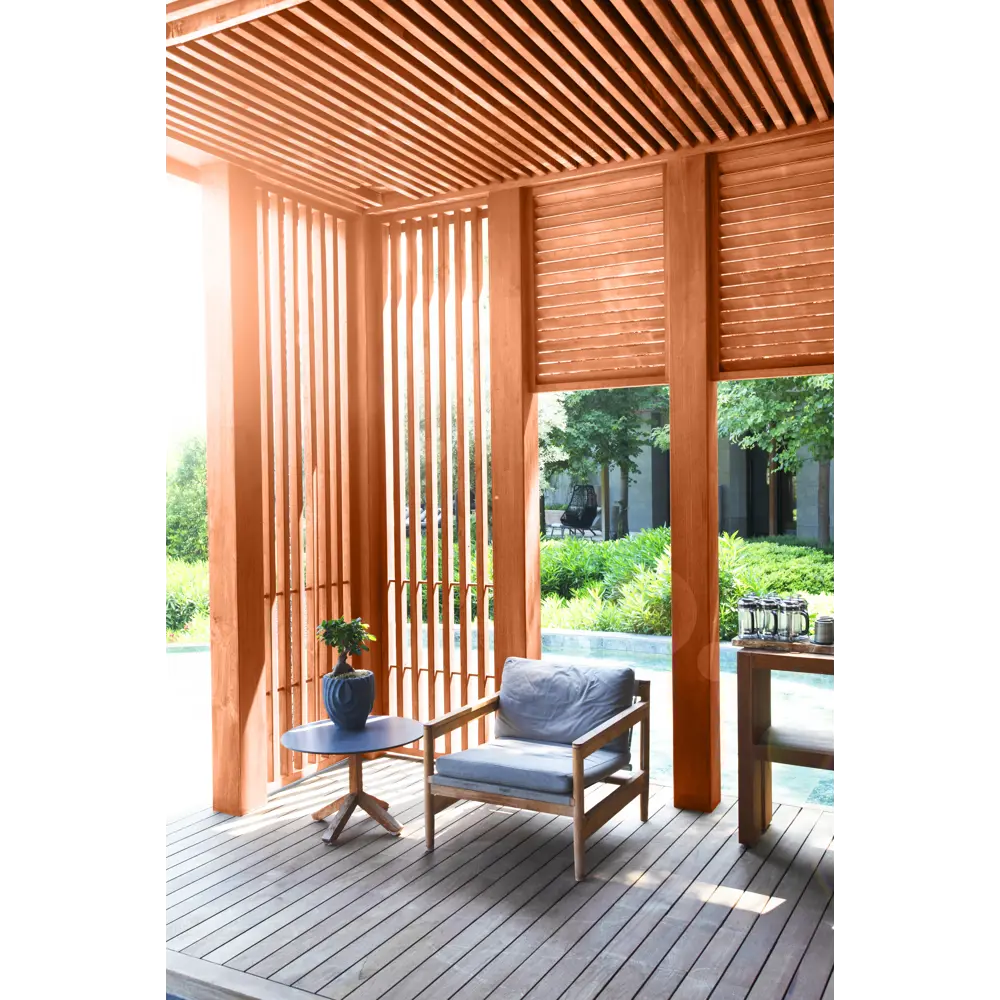 Масло для дерева ЗДОРОВЫЙ ДОМ - защита и декор стен, потолков, мебели цвет махагон 1 л 82336803 STLM-0024837 - Вид №5