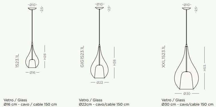 Cangini & Tucci Подвесной светильник из дутого стекла Zoe van gogh sun-id-1463874 - Вид №6