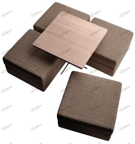 Caroti Модульный стальной журнальный столик в современном стиле для гостиной Concept 127 + 64