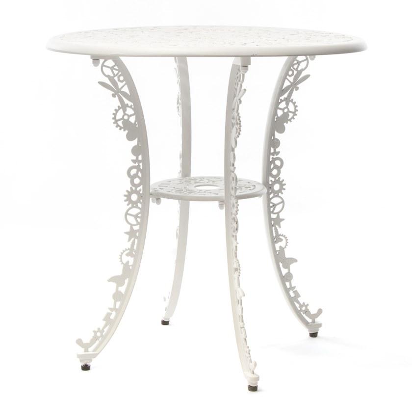 Seletti Круглый алюминиевый стол Industry 18687 - Вид №1