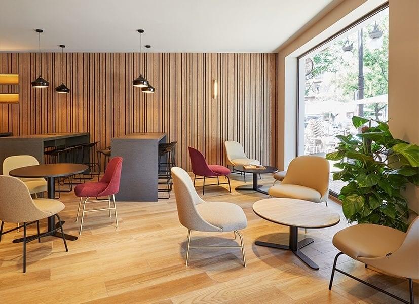 Viccarbe Низкий круглый журнальный столик с подставкой 3 звезды Aspa sun-id-1357122 - Вид №1