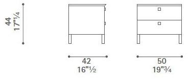 Poltrona Frau Комод из кожи La collezione - mobili e complementi sun-id-1505950 - Вид №4