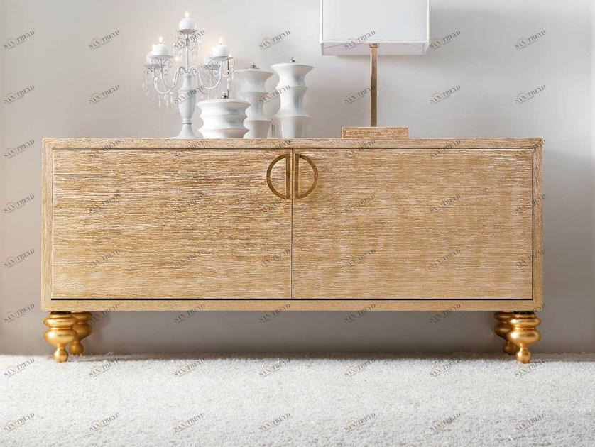 CorteZari Буфет из дуба Zoe silver 406