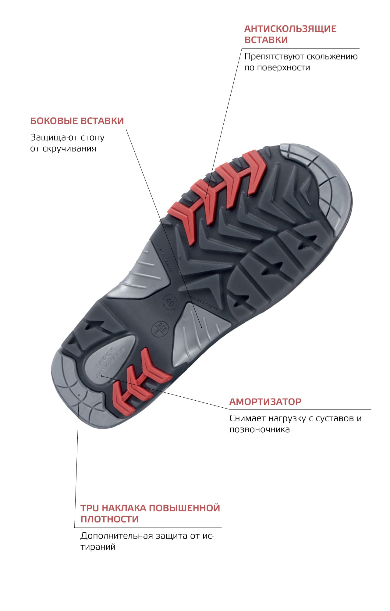 69887 Полуботинки  MTS  Распродажа спецобуви размер 40  - Вид №7