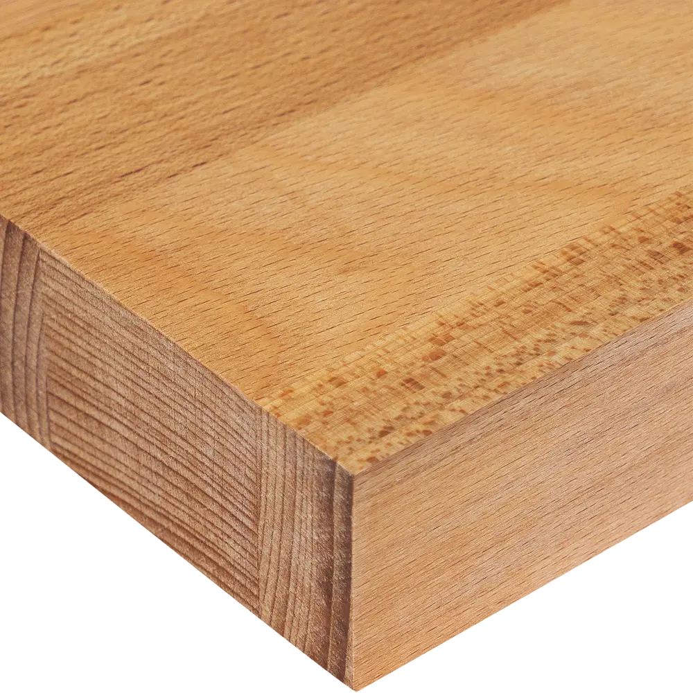 84370250 Столешница 120x60x4 см массив дерева цвет бук STLM-0048776 Santreyd Массив бука - Вид №2
