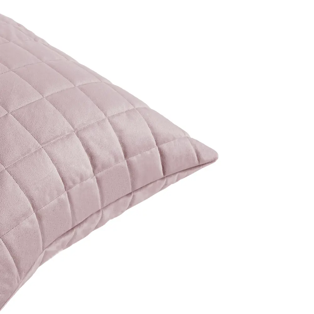 INSPIRE Подушка Etna декоративная 50×50 см серо-сиреневый вельвет 89334850 STLM-1054173 - Вид №2