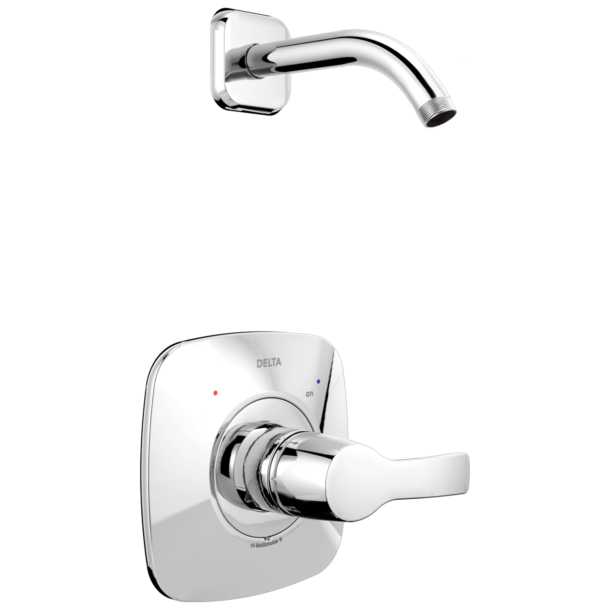 T14252-LHD Облицовка для душа Monitor® серии 14 - без напора Delta Faucet Tesla Хром